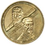 Poland 2 Zlote 1996 MW RK "Henryk Sienkiewicz" at auction NUMIS Klitończyk - June 3, 2025