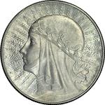 Polen 10 Zlotych 1932 "Polonia" auf der Auktion WDA - MiM - 7. Mai 2025