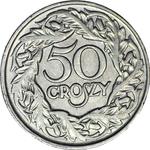 Poland 50 Groszy 1923 WJ at auction WDA - MiM - May 7, 2025