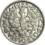 Poland 50 Groszy 1923 WJ at auction WDA - MiM - May 7, 2025