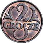 Polska 2 grosze 1928 WJ na aukcji WDA - MiM - 7 maja 2025