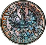 Polska 1 grosz 1925 WJ na aukcji WDA - MiM - 7 maja 2025