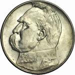 Polen 10 Zlotych 1937 "Józef Piłsudski" auf der Auktion WDA - MiM - 14. Mai 2025