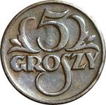 Polska 5 groszy 1925 WJ na aukcji WDA - MiM - 14 maja 2025