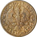 Poland 5 Groszy 1928 WJ at auction WDA - MiM - May 14, 2025