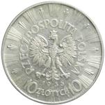 Polen 10 Zlotych 1935 "Józef Piłsudski" auf der Auktion WDA - MiM - 21. Mai 2025