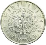 Polen 10 Zlotych 1937 "Józef Piłsudski" auf der Auktion WDA - MiM - 21. Mai 2025