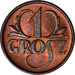 Polska 1 grosz 1925 WJ na aukcji WDA - MiM - 21 maja 2025