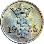 Poland 1 Pfennig 1926 at auction WDA - MiM - May 21, 2025