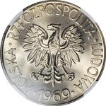 Polska 10 złotych 1969 MW "200 Rocznica śmierci Tadeusza Kościuszki" na aukcji WDA - MiM - 21 maja 2025