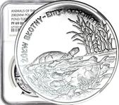 Polska 20 złotych 2002 MW "Żółw błotny" na aukcji WDA - MiM - 21 maja 2025