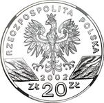 Polska 20 złotych 2002 MW "Żółw błotny" na aukcji WDA - MiM - 21 maja 2025