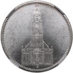 Germany 5 Reichsmark 1934 A "Garrison Church (undated)" at auction Coins.ee - May 4, 2025