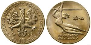 Polska 10 złotych 1965 MW WK "Nike" na aukcji WCN - 24 kwietnia 2025