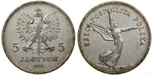 Poland 5 Zlotych 1928 "Nike" at auction WCN - May 8, 2025