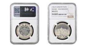 Bremen Taler 1864 B "Öffnung der Börse" auf der Auktion COINSTORE - 1. Juni 2025