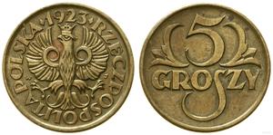 Polen 5 Groszy 1923 WJ auf der Auktion WCN - 15. Mai 2025