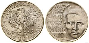 Polska 10 złotych 1967 MW JMN "Maria Skłodowska-Curie" na aukcji WCN - 15 maja 2025