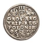 Polska Trojak 1595 IF "Mennica poznańska" na aukcji Stare Monety - 13 czerwca 2025