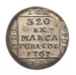 Polska Grosz srebrny (Srebrnik) 1767 FS na aukcji Stare Monety - 13 czerwca 2025