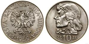 Polska 10 złotych 1969 MW "200 Rocznica śmierci Tadeusza Kościuszki" na aukcji WCN - 22 maja 2025