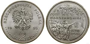 Poland 2 Zlote 1995 MW ET "75th Anniversary - Battle of Warsaw" at auction WCN - May 22, 2025