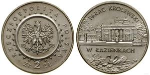 Poland 2 Zlote 1995 MW ET "Lazienki Royal Palace" at auction WCN - May 22, 2025