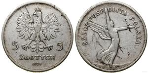 Poland 5 Zlotych 1928 "Nike" at auction WCN - May 29, 2025