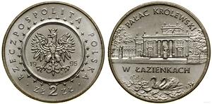 Poland 2 Zlote 1995 MW ET "Lazienki Royal Palace" at auction WCN - June 5, 2025