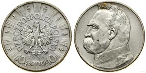 Polska 10 złotych 1934 "Józef Piłsudski" na aukcji WCN - 12 czerwca 2025