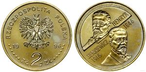 Poland 2 Zlote 1996 MW RK "Henryk Sienkiewicz" at auction WCN - June 12, 2025