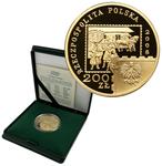 Poland 200 Zlotych 2008 MW RK "450 Years of the Polish Postal Service" at auction Wójcicki - August 3, 2025
