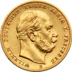 Deutschland 10 Mark 1874 B "Preussen" auf der Auktion Wójcicki - 3. August 2025