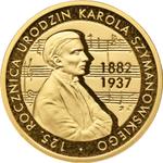 Poland 200 Zlotych 2007 MW UW "125th Anniversary of Karol Szymanowski's Birth" at auction Wójcicki - August 3, 2025