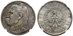 Polska 10 złotych 1934 "Józef Piłsudski" na aukcji WCN - 26 czerwca 2025