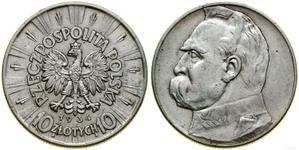 Polska 10 złotych 1934 "Józef Piłsudski" na aukcji WCN - 26 czerwca 2025
