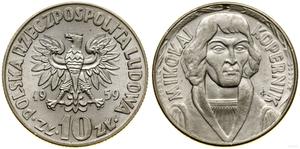 Polska 10 złotych 1959 JG "Mikołaj Kopernik" na aukcji WCN - 26 czerwca 2025