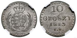 Poland 10 Groszy 1813 IB at auction WCN - July 3, 2025