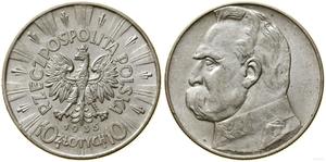 Poland 10 Zlotych 1935 "Jozef Pilsudski" at auction WCN - July 3, 2025