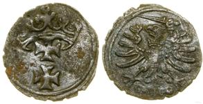 Polska Denar bez daty (1506-1548) "Gdańsk" na aukcji WCN - 10 lipca 2025