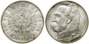 Polska 10 złotych 1936 "Józef Piłsudski" na aukcji WCN - 10 lipca 2025