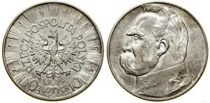 Polska 10 złotych 1936 "Józef Piłsudski" na aukcji WCN - 10 lipca 2025