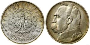 Polska 10 złotych 1936 "Józef Piłsudski" na aukcji WCN - 10 lipca 2025