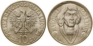 Polska 10 złotych 1959 JG "Mikołaj Kopernik" na aukcji WCN - 10 lipca 2025