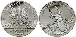 Polska 20 złotych 1997 MW "Jelonek rogacz" na aukcji WCN - 10 lipca 2025