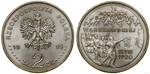 Poland 2 Zlote 1995 MW ET "75th Anniversary - Battle of Warsaw" at auction WCN - July 10, 2025