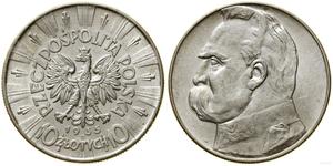 Poland 10 Zlotych 1935 "Jozef Pilsudski" at auction WCN - July 17, 2025