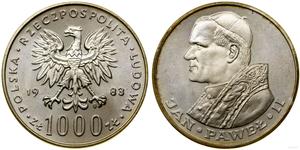 Polska 1000 złotych 1983 MW "Jan Paweł II" na aukcji WCN - 24 lipca 2025