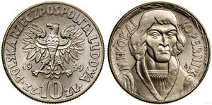 Polska 10 złotych 1959 JG "Mikołaj Kopernik" na aukcji WCN - 24 lipca 2025