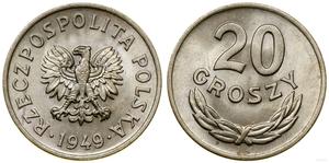 Польша 20 грошей 1949 на аукционе WCN - 24 июля 2025
